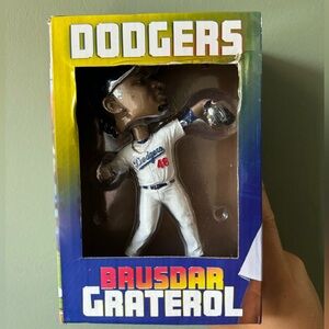 2024 Los Angeles Dodgers Brusdar Graterol Bobblehead 4/24 New In Box SGA